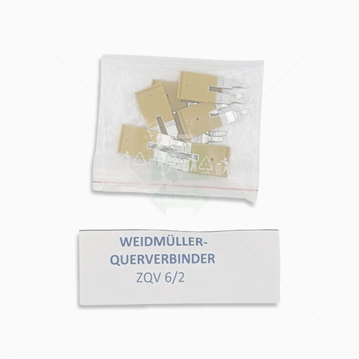 Querverbinder Weidmüller ZQV 6/2 Querverbinder, gelb 10 Stück