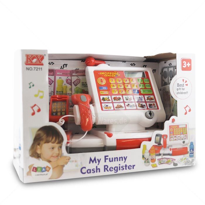 Registrierkasse Spielset LEAN TOYS