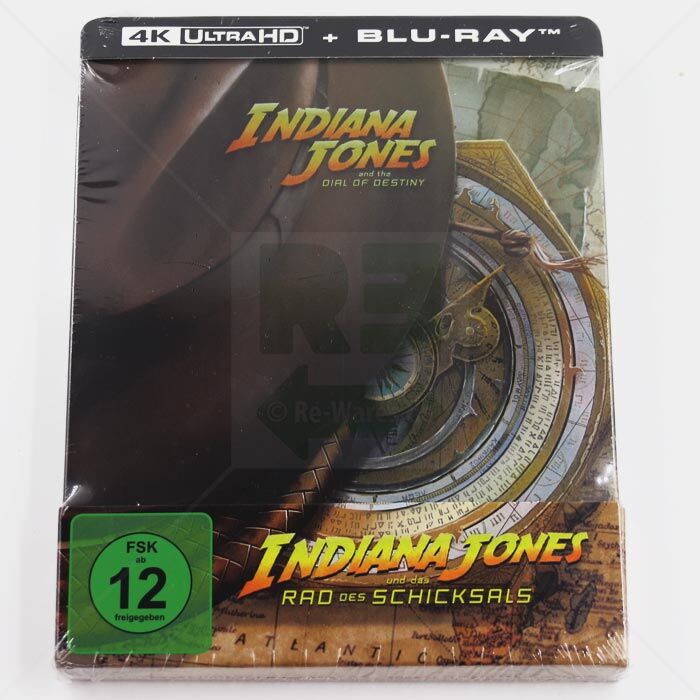 Steelbook Blue-Ray Indiana Jones und das Rad des Schicksals