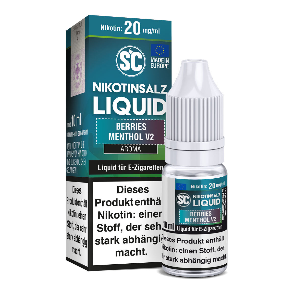 SC Nikotinsalz Liquid Berries Menthol v2 20 mg/ml 10 ml