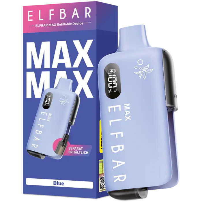 E-Zigaretten Akku ELFBAR Max 650mAh blau