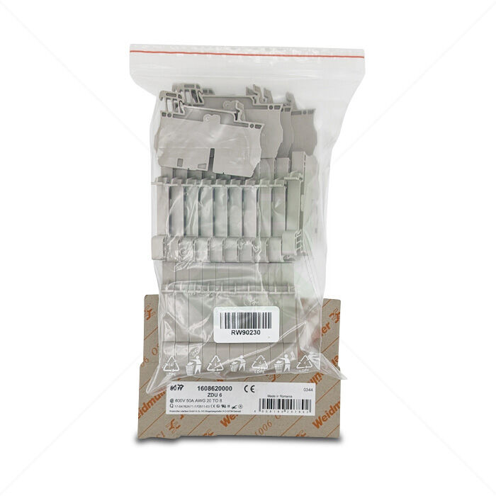 Klemmen Weidmüller ZDU 6 Durchgangs-Reihenklemme, 6mm², beige 25 Stück