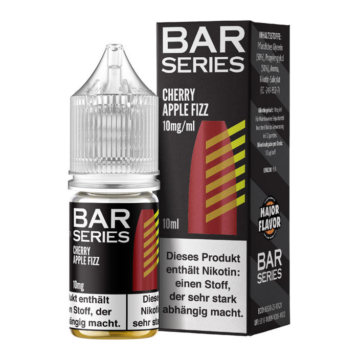Liquid Nikotinsalz Bar Series - Cherry Fizz Green Apple 10ml 10mg/ml (mittel)
