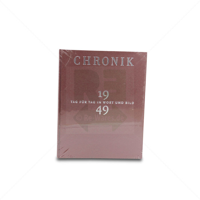 Buch Chronik Kosmos Verlag Tag für Tag in Wort und Bild  1949