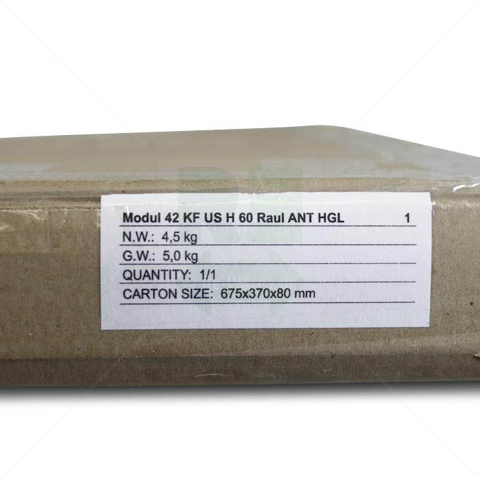 Küchenfronttüren OK-Living 2stk. 60cm anthrazit
