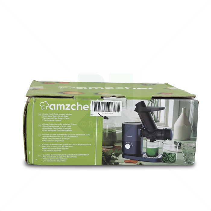 *A-WARE* Entsafter Amzchef Slow Juicer ZM1507, 150 W, blau