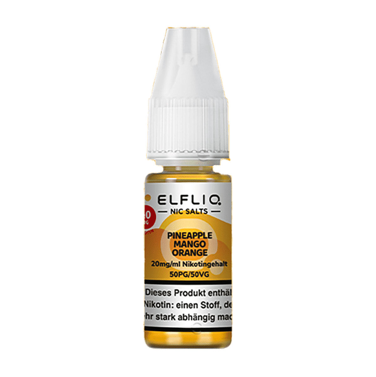 ELFLIQ Nikotinsalz Liquid Pineapple Mango Orange 20 mg/ml 10 ml