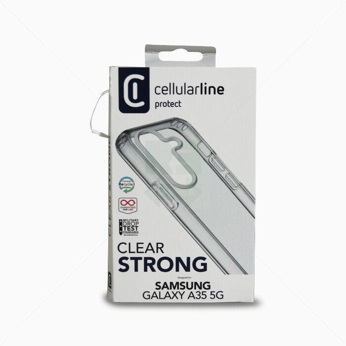 Handyhülle cellularline Samsung Galaxy A35 5G transparent