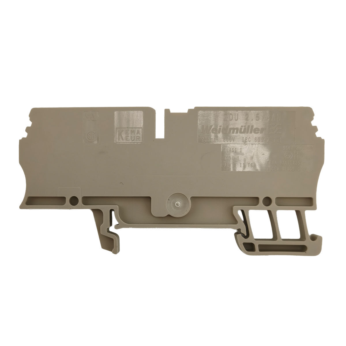 Durchgangsklemmen Weidmüller ZDU 2.5/4AN 1608570000 2,5 mm² beige – 14 Stück