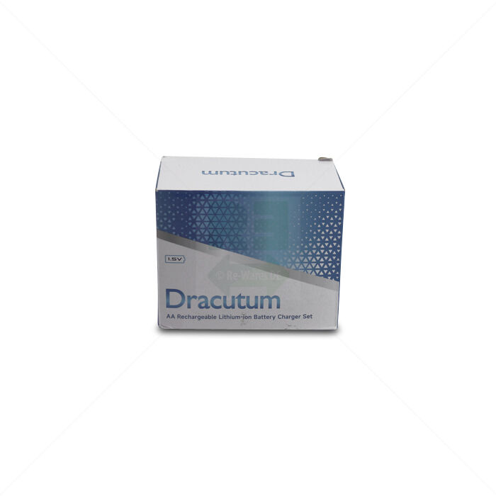 Ladegerät Dracutum 8stk. wiederaufladbare AA-Li-Ion-Akkus