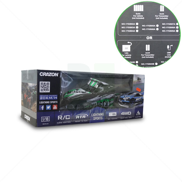 Ferngesteuertes Auto LEAN Toys Competitive Muscle Ferngesteuertes Auto LEAN Toys Competitive Muscle