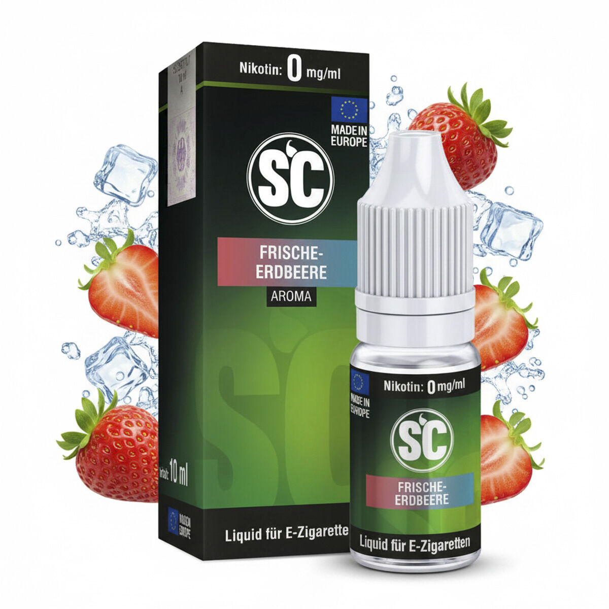 Liquid Frische Erdbeere SC 10ml 00 mg/ml (ohne)