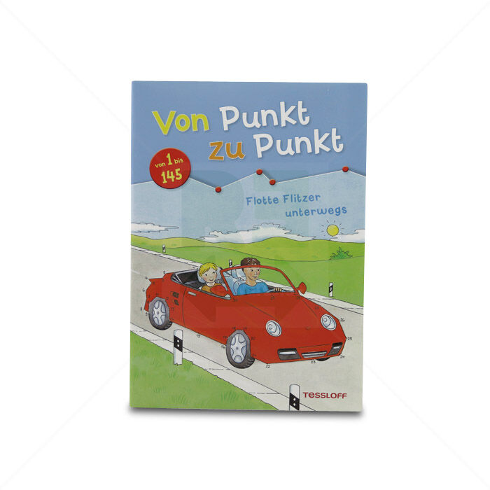 Heft Tessloff Von Punkt zu Punkt  Flotte Flitzer unterwegs Heft Tessloff Von Punkt zu Punkt  Flotte Flitzer unterwegs