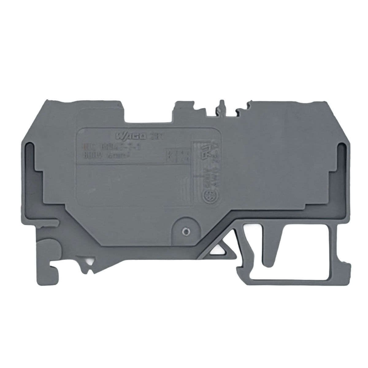 Durchgangsklemmen WAGO 281-901 4 mm² grau – 20 Stück
