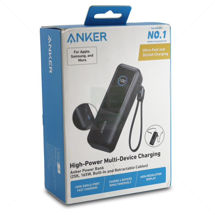 Laptop Power Bank Anker Multi Device 25,000mAh schwarz