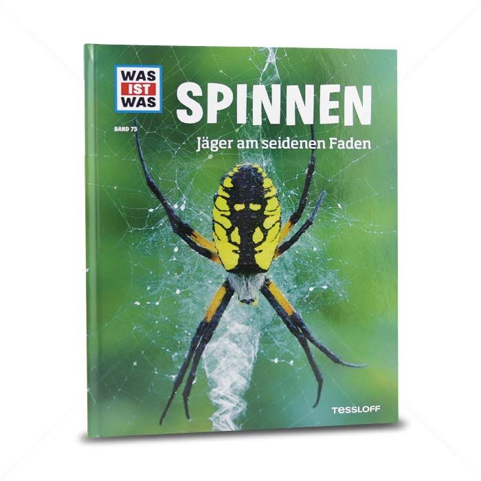 Buch Tessloff WAS IST WAS Spinnen Jäger am seidenen Faden