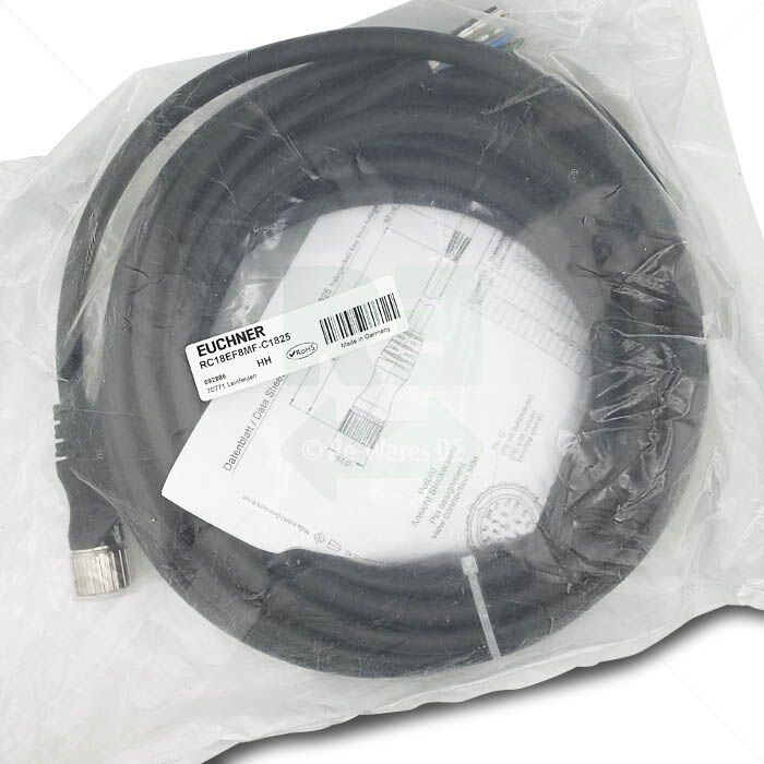 Buchsenstecker mit Kabel Euchner RC18EF8MF-C1825