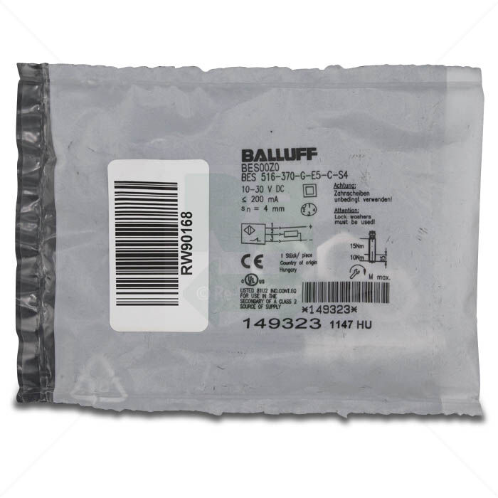 Sensor Balluff BES00Z0 BES 516-370-G-E5-C-S4 Zylinder M12