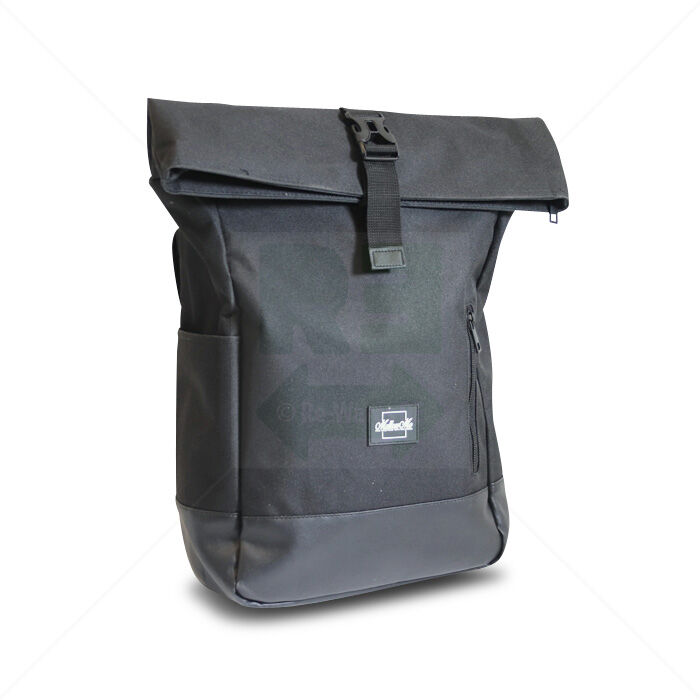 Fahrradtasche MellowMo 2-in-1 für Gepäckträger/Rucksack schwarz