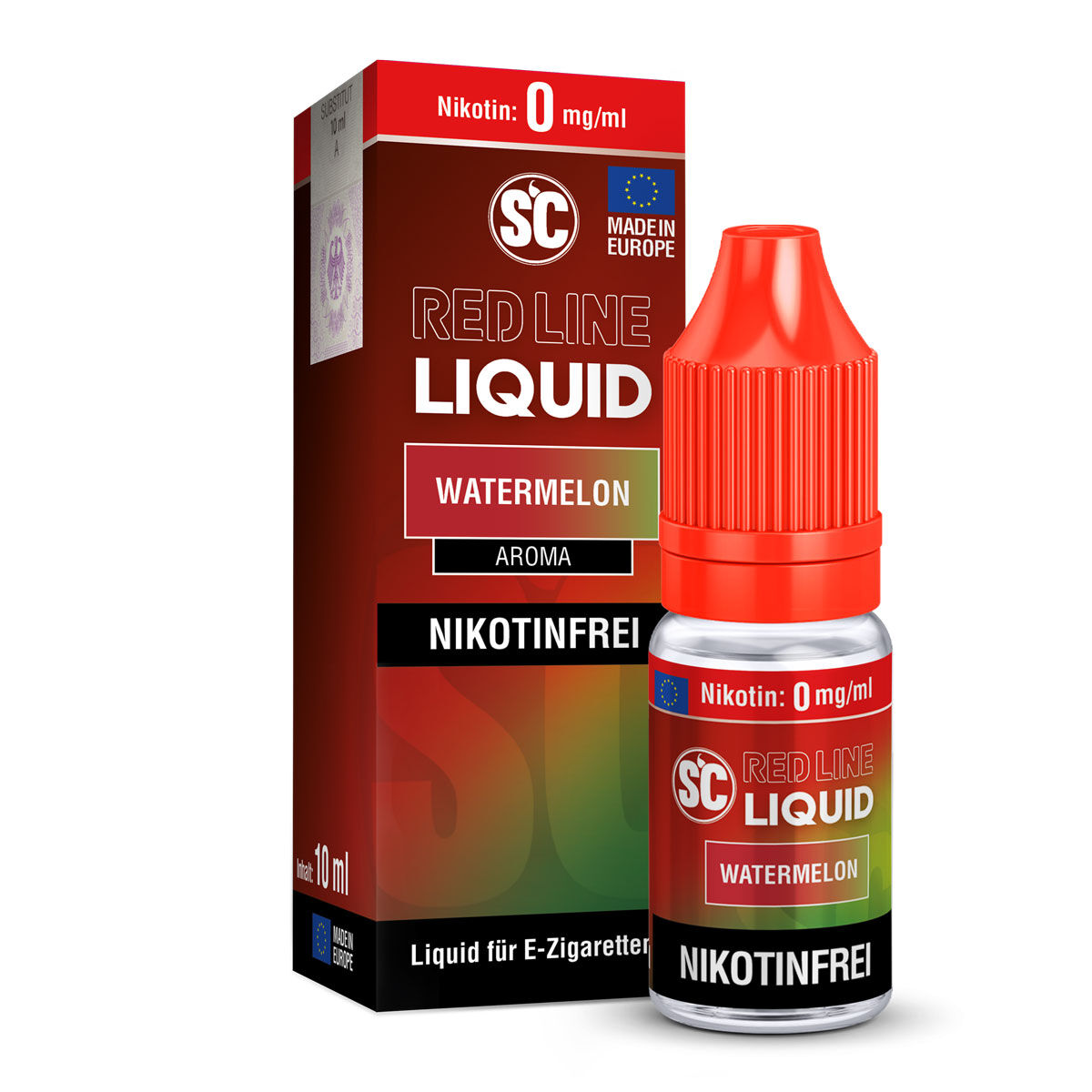 SC Red Line Watermelon Nikotinsalz-Liquid 10 ml 00 mg/ml