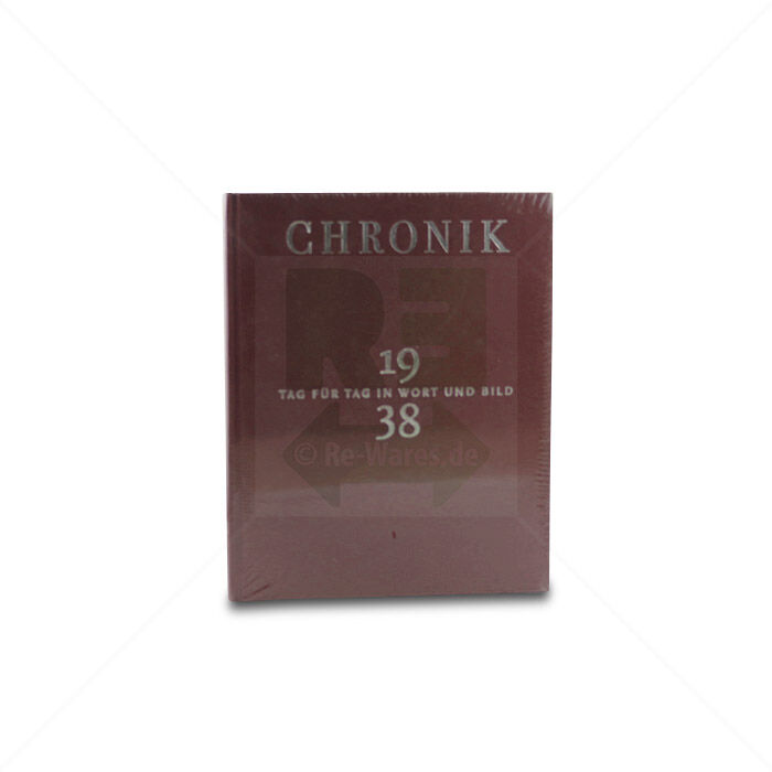 Buch Chronik Kosmos Verlag Tag für Tag in Wort und Bild  1938