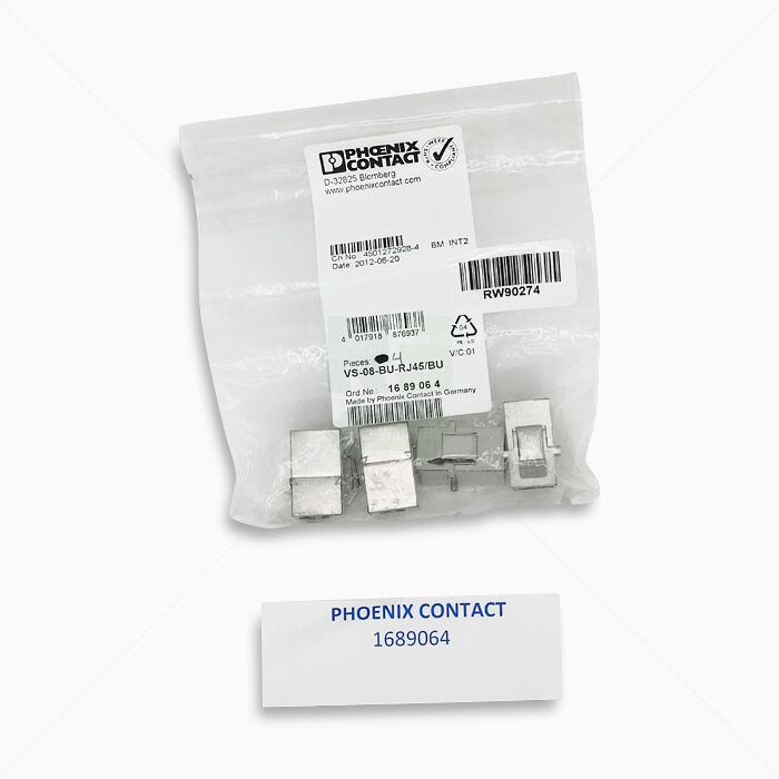 Steckverbinder Phoenix Contact 1689064 Sensor/Aktor Einbausteckverbinder 4 Stück