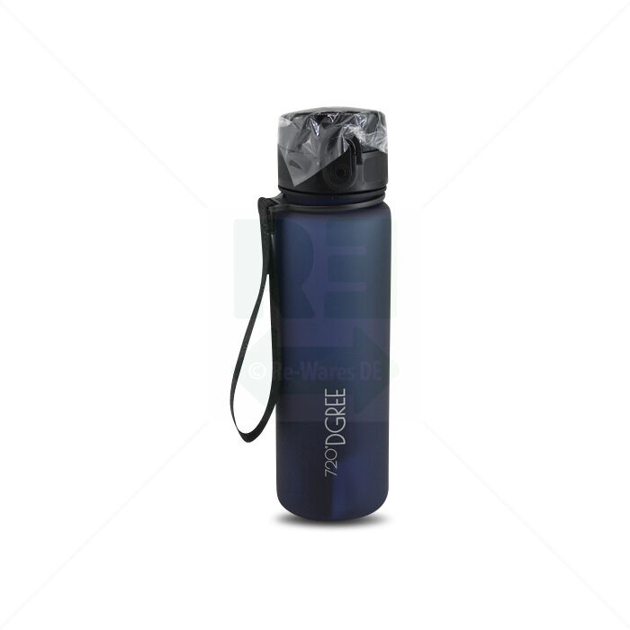 Trinkflasche 720°DGREE uberBottle softTouch aus Tritan 500 ml Sapphire Blue