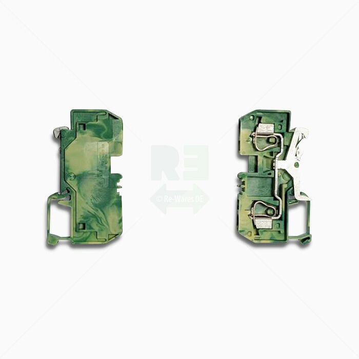 Klemme Wago 284-907 2-Leiter-Durchgangsklemme 10mm² grün/gelb