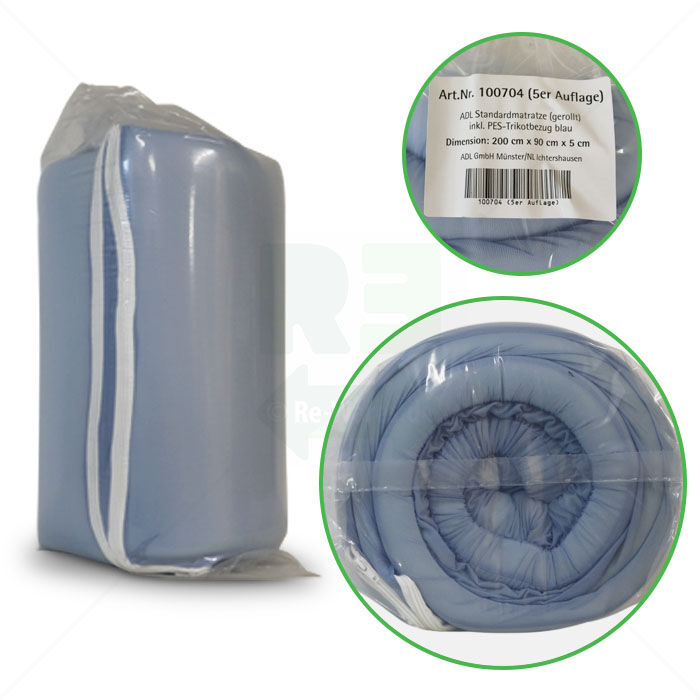Pflegebettauflage EASYMAT ADL Standart gerollt 200x90cm Pflegebettauflage EASYMAT ADL Standart gerollt 200x90cm