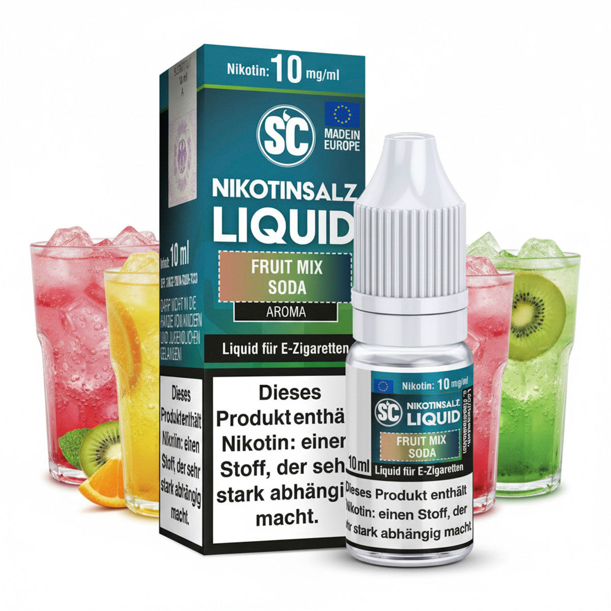SC Nikotinsalz Liquid Fruit Mix Soda 10 ml