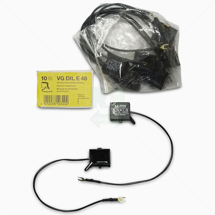 Varisator-Schutzbeschaltung Eaton/Klöckner-Möller VG DIL E 48 schwarz 10er-Pack