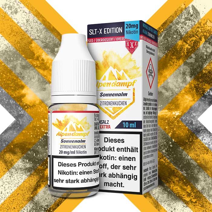 Liquid Nikotinsalz SLT-X Sonnenalm Alpendampf 10ml 20mg/ml (stark)