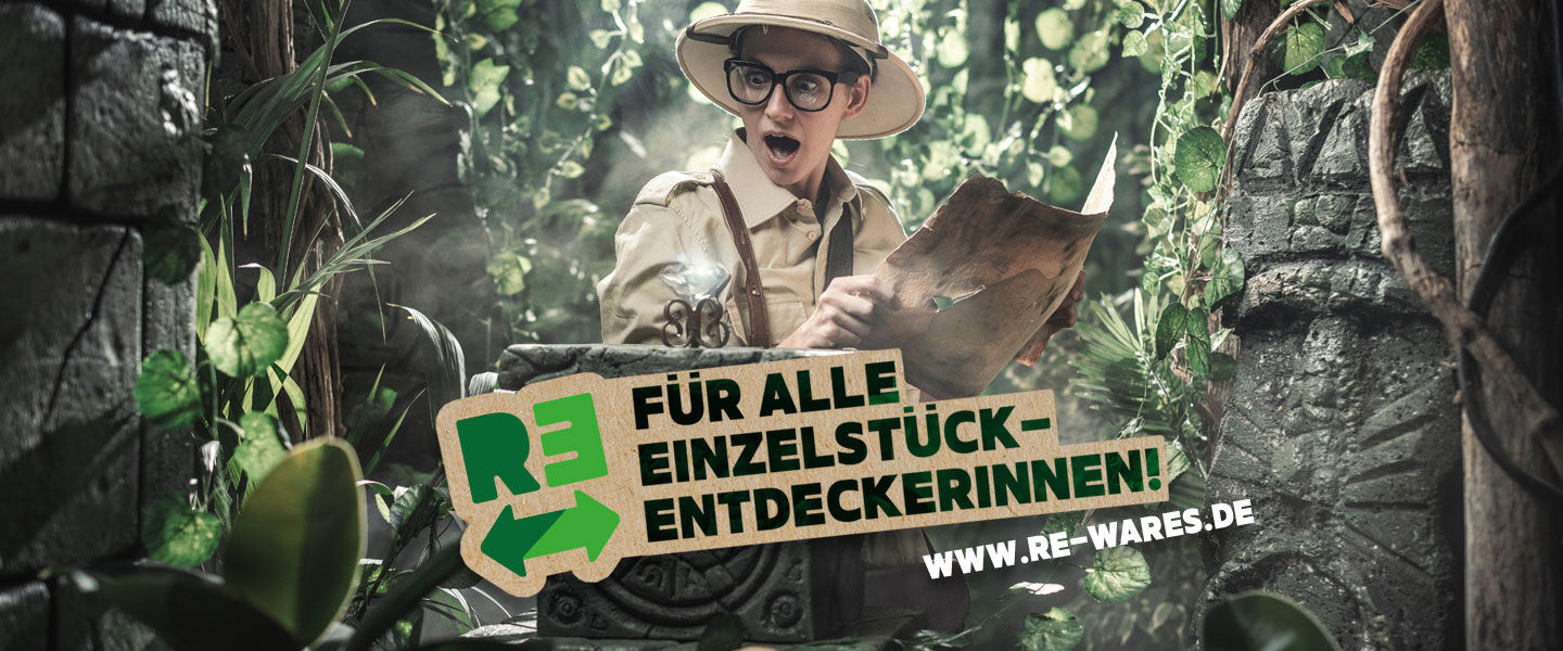 Banner der Entdeckerin