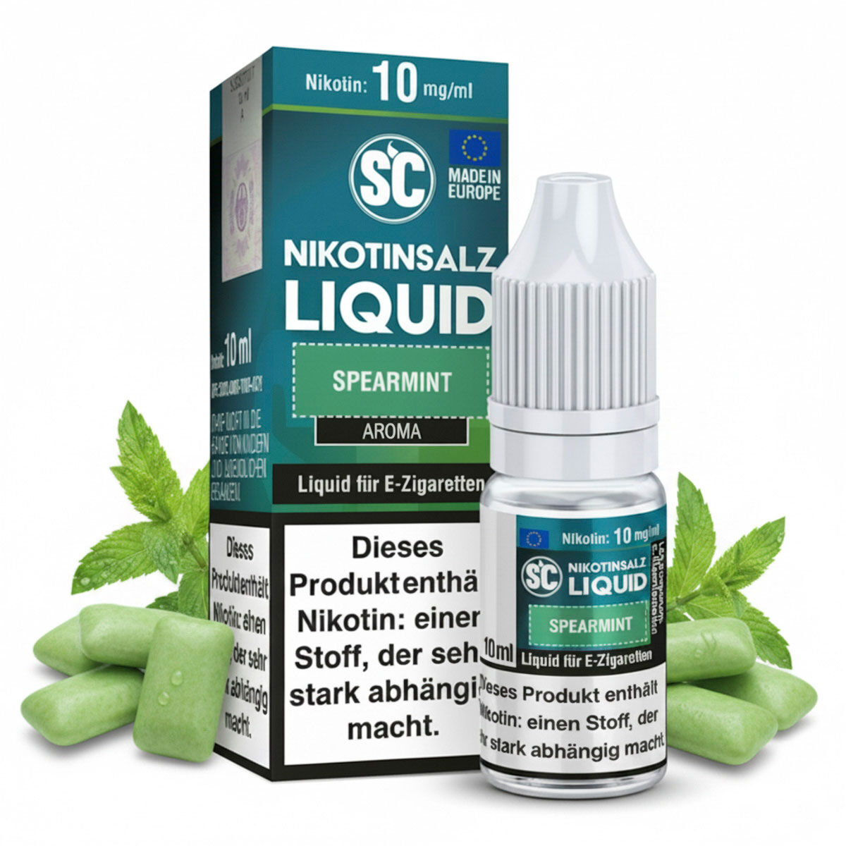 Liquid Nikotinsalz Spearmint SC 10ml 10mg/ml
