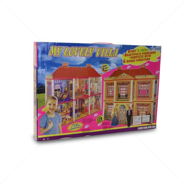 Puppenhaus LEAN Toys My lovely Villa Puppenhaus LEAN Toys My lovely Villa