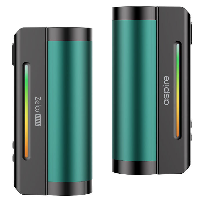 Akkuträger ASPIRE Zelos M80 2600mAh 80W grün-gunmetal