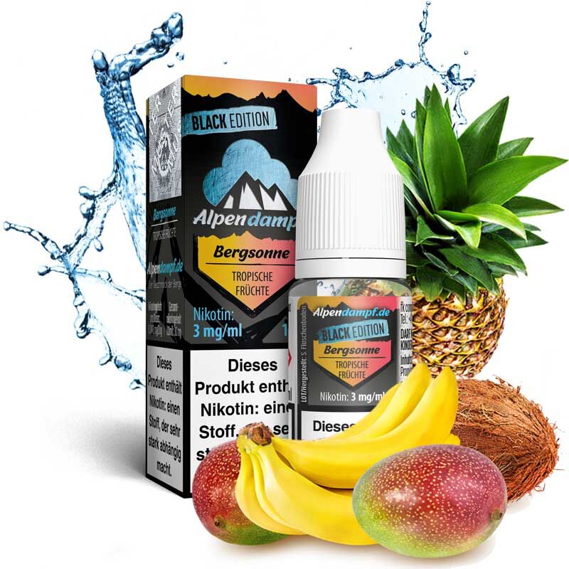 Liquid Black Edition Bergsonne Alpendampf 10ml