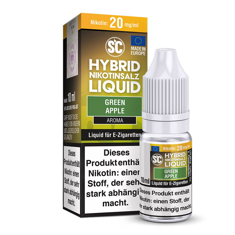 Liquid Nikotinsalz Hybrid Green Apple SC 10ml 5mg/ml