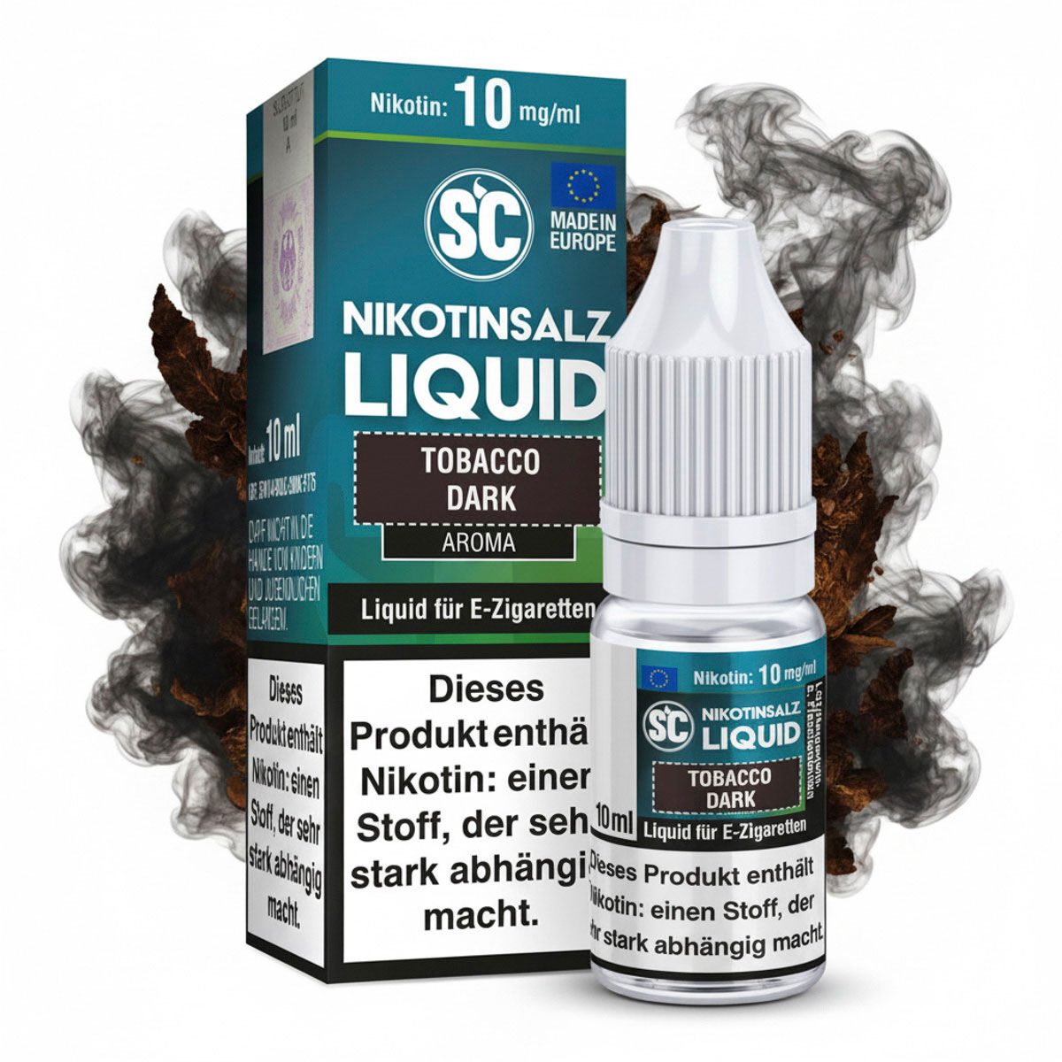 SC Liquid Nikotinsalz Tobacco Dark 10ml 10mg/ml