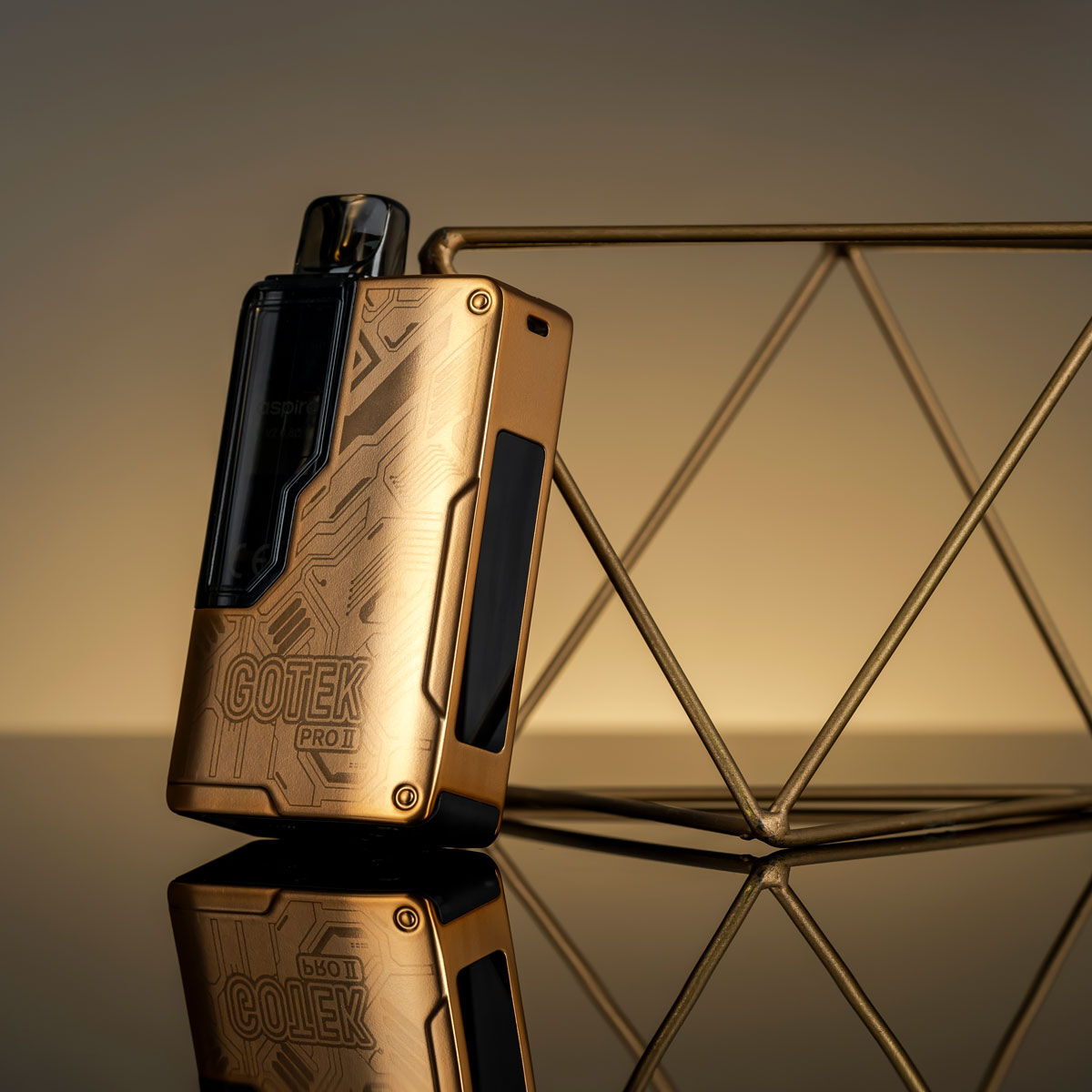 E-Zigaretten Set ASPIRE Gotek Pro 2 2500mAh gold (rose gold)