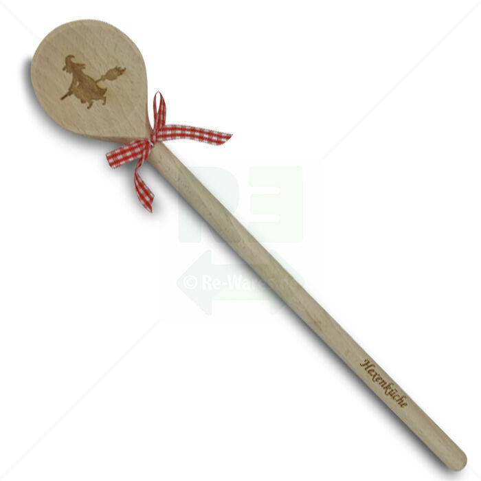Holzkochlöffel mit Gravur, Hexenküche Holzkochlöffel mit Gravur, Hexenküche