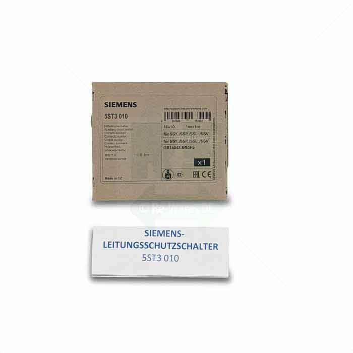 Leitungsschutzschalter Siemens 5ST3010 SENTRON, 1 Schließer + 1 Öffner