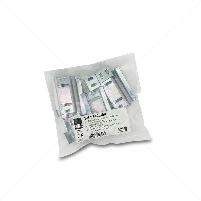 Schienen Rittal SV 9342.950 Hutschiene OM-Adapter gelocht Stahlblech