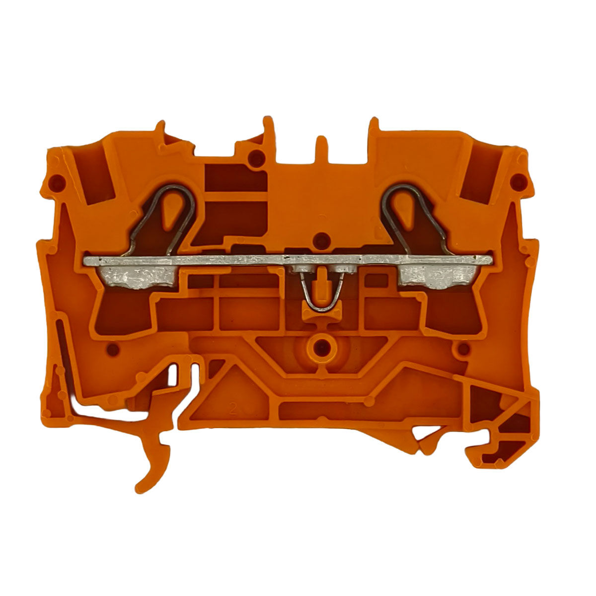 Durchgangsklemmen WAGO 2004-1202 4 mm² orange – 5 Stück
