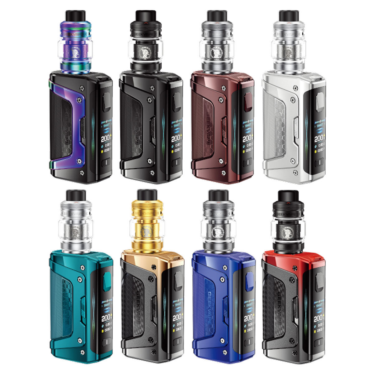 E-Zigaretten Set GEEKVAPE Aegis Legend 5 mit Z Subohm 5 2x18650