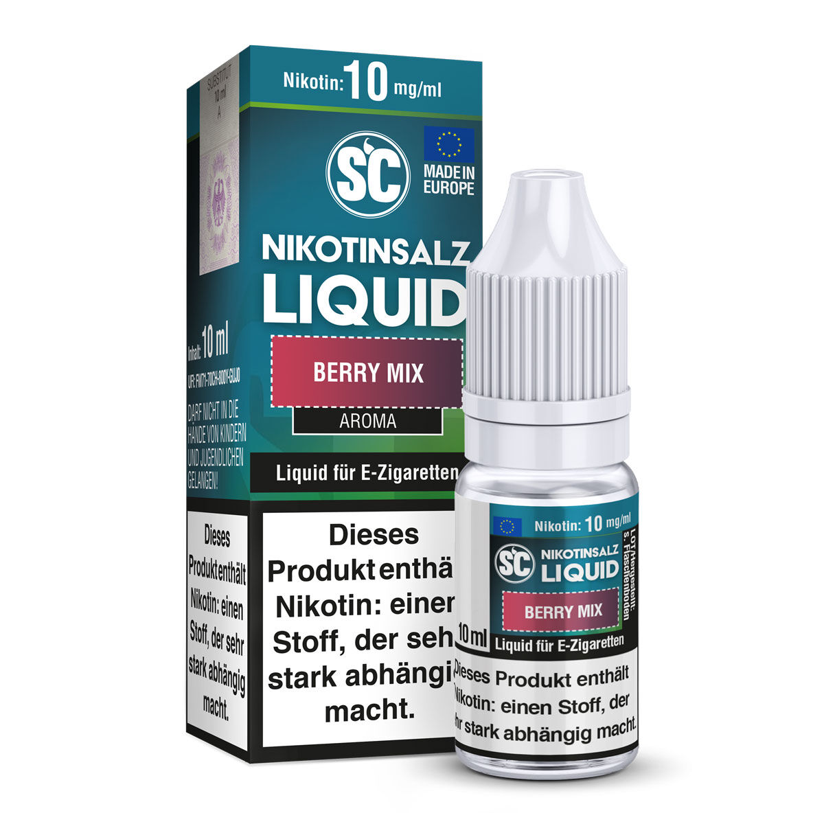 SC Berry Mix Nikotinsalz Liquid 10 ml – 10 mg/ml