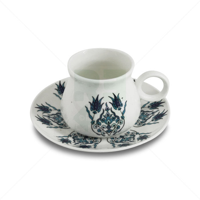 Espressotassen Set karaca aus Porzellan 6stk 90 ml