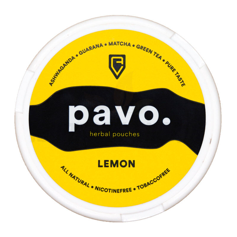 pavo. Herbal Pouches Slim Lemon 12 g – Zitrone & Tee