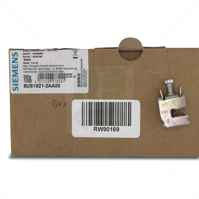 Anschlussterminal Siemens 8US1921-2AA00 (84er Pack) Sentron