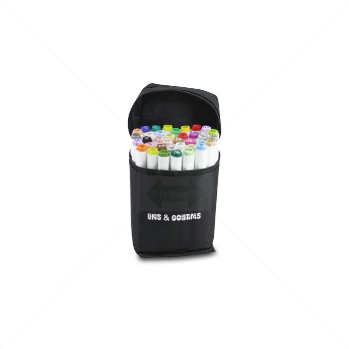 Stifte Alkohol-Marker Pro Lines&Goodtinies 36 Farben, Doppel-Brush Spitze